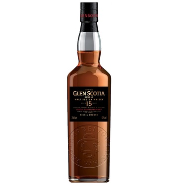 Whisky Campbelton Single Malt Glen Scotia 15 Ans 46% 70cl