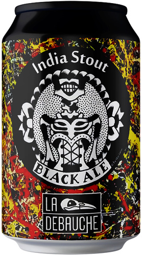BIERE FRANCE LA DEBAUCHE BLACK ALE INDIA STOUT Canette 33CL 8%