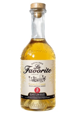 Rhum Martinique La Favorite Coeur De Canne Ambre 2 Ans 45% 70cl