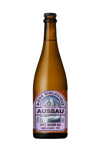 BIERE FRANCE AUSSAU D'HIVER AMBREE 75CL 6% BIO
