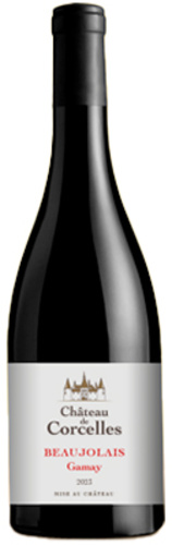 AOP BEAUJOLAIS GAMAY NOUVEAU CHATEAU DE CORCELLES 2023 HVE3