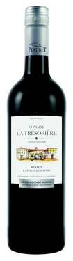 Vin Desalcoolise Rge Merlot La Tresoriere