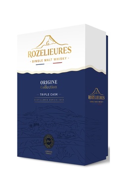 Whisky France Whisky Francais Rozelieures Origin 43% 70 Cl Coffret