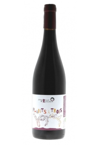 VIN DE FRANCE PLANTS A TROIS ROCHEVILLE ROUGE 2024 BIO
