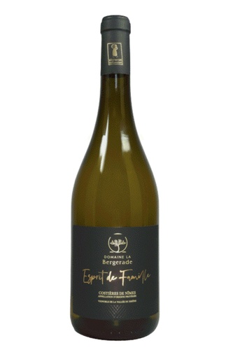 AOP COSTIERES DE NIMES BLC ESPRIT DE FAMILLE LA BERGERADE 2024 BIO