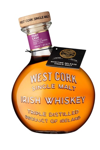 WHISKY IRLANDE WEST CORK MARITIME PORT CASK 46% 70CL