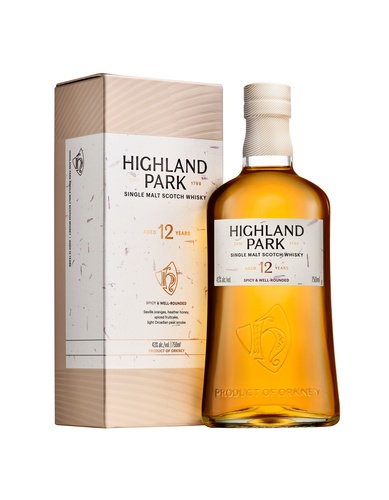WHISKY ECOSSE HIGHLAND PARK 12 ANS 40% 70CL