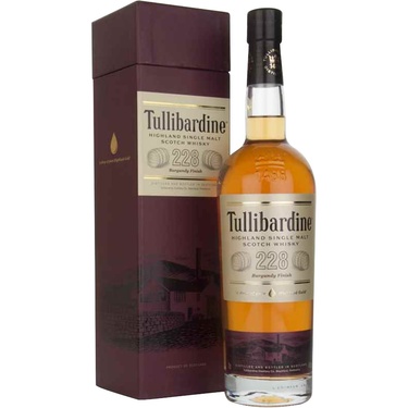 Whisky Ecosse Tullibardine Burgundy 228 Single Malt 43% 70cl