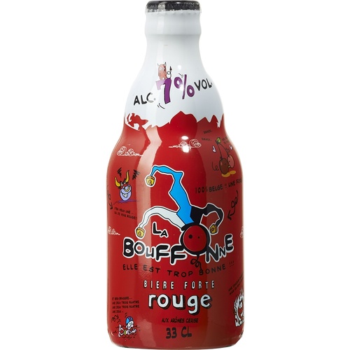 BELGIQUE BOUFFONNE ROUGE CERISE 0.33 7%