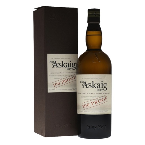 WHISKY ECOSSE ISLAY SINGLE MALT PORT ASKAIG 100 PROOF 57.1% 70CL