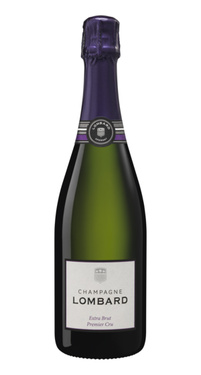 1/2 Bt Aop Champagne Blanc Lombard Extra Brut 1er Cru